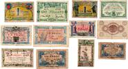 France - Frankreich Lot de 6 Billets de nécessité -