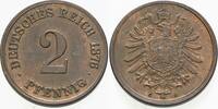Kleinmünzen-Kaiserreich 2 Pfennig Kleiner Adler -