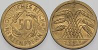 Kleinmünzen - Weimarer Republik 50 Rentenpfennig Weimarer Republik -