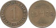 Kleinmünzen - Weimarer Republik 1 Reichspfennig 1929 A Weimarer Republik... 8.37 元 含税 ＋  83.67 元 运费