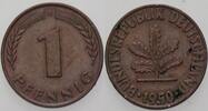 Kleinmünzen 1 Pfennig Bundesrepublik Deutschland -