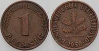 Kleinmünzen 1 Pfennig Bundesrepublik Deutschland -