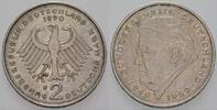 2 Mark Kursmünzen 2 Deutsche Mark 1990 F Franz Joseph Strauß sehr schön 29.19 元 含税 ＋  83.41 元 运费