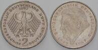 2 Mark Kursmünzen 2 Deutsche Mark 1992 A Franz Joseph Strauß sehr schön 29.19 元 含税 ＋  83.41 元 运费