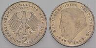 2 Mark Kursmünzen 2 Deutsche Mark 1992 G Franz Joseph Strauß sehr schön 29.19 元 含税 ＋  83.41 元 运费