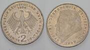 2 Mark Kursmünzen 2 Deutsche Mark 1994 J Franz Joseph Strauß sehr schön 29.19 元 含税 ＋  83.41 元 运费