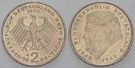 2 Mark Kursmünzen 2 Deutsche Mark 1995 A Franz Joseph Strauß sehr schön 29.19 元 含税 ＋  83.41 元 运费
