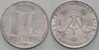 Kleinmünzen 10 Pfennig 1981 A Deutsche Demokratische Republik sehr schön 8.37 元 含税 ＋  83.67 元 运费