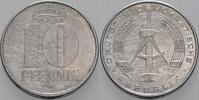 Kleinmünzen 10 Pfennig 1982 A Deutsche Demokratische Republik sehr schön 8.37 元 含税 ＋  83.67 元 运费