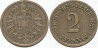 Kleinmünzen-Kaiserreich 2 Pfennig Kleiner Adler -