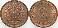 Kleinmünzen-Kaiserreich 2 Pfennig Kleiner Adler -