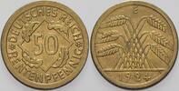 Kleinmünzen - Weimarer Republik 50 Rentenpfennig Weimarer Republik -
