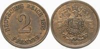 Kleinmünzen-Kaiserreich 2 Pfennig Kleiner Adler -