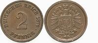 Kleinmünzen-Kaiserreich 2 Pfennig Kleiner Adler -