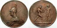 Russland Bronzierte Zinnmedaille Nikolaus I. 1825-1855. -