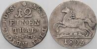 Braunschweig-Calenberg-Hannover 1/12 Taler Georg III. 1760-1820. -