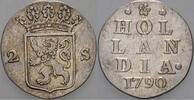 Niederlande-Holland, Provinz 2 Stuiver -