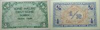 Banknoten nach Rosenberg 1/2 Deutsche Mark Bundesrepublik Deutschland -