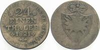 Schaumburg-Lippe 1/24 Taler 1821 Georg Wilhelm, allein 1807-1860. Schön ... 167.34 元164.00 元 含税 ＋  83.67 元 运费