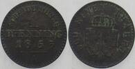 Preußen 1 Pfennig Friedrich Wilhelm IV. 1840-1861. -