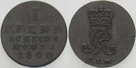 Braunschweig-Calenberg-Hannover 1 Pfennig Georg III. 1760-1820. -