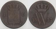 Niederlande-Königreich 1 Cent 1823 Wilhelm I. 1815-1840. Schön 83.67 元 含税 ＋  83.67 元 运费