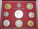 Italien-Kirchenstaat Kursmünzensatz, 2880 Lire Johannes Paul II. 1978-2005. -
