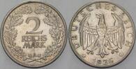 Kleinmünzen - Weimarer Republik 2 Reichsmark Weimarer Republik -