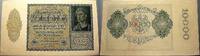 Banknoten nach Rosenberg 10 000 Mark Deutsche Reichsbank -