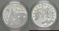 Frankreich 1 1/2 Euro 50 JAHRE FLAGGE DES EUROPARATES -