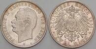 Baden 2 Mark Friedrich II. 1907-1918. -
