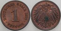 Kleinmünzen-Kaiserreich 1 Pfennig Grosser Adler -