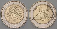 Lettland 2 Euro 100 JAHRE LETTISCHE BANK -