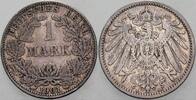 Kleinmünzen-Kaiserreich 1 Mark Grosser Adler -