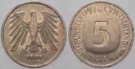 5 Mark Kursmünzen 5 Deutsche Mark 1991 J Bundesrepublik Deutschland Sehr... 58.57 元 含税 ＋  83.67 元 运费