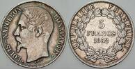 Frankreich 5 Francs Napoleon III. 1852-1870. -