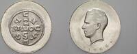 Belgien-Königreich Silbermedaille Baudouin. 1951-1993. -