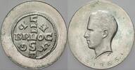 Belgien-Königreich Silbermedaille Baudouin. 1951-1993. -