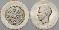 Belgien-Königreich Silbermedaille Baudouin. 1951-1993. -