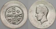 Belgien-Königreich Silbermedaille Baudouin. 1951-1993. -
