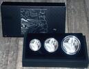 Australien Set von 3,5 Dollar (1/2 + 1 + 2 Dollar) Elizabeth II., 1952.-2022 -