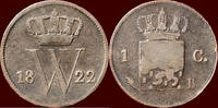 Koninkrijk der Nederlanden 1 Cent 1822 NEDERLAND (NETHERLANDS, KINGDOM) ... 251.02 元 含税 ＋  334.69 元 运费
