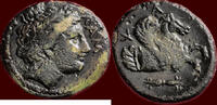 AE MYSIA, LAMPSAKOS - AE 20 , 4th century BC -