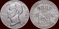 Koninkrijk der Nederlanden 2 ½ Gulden NEDERLAND (NETHERLANDS, KINGDOM) - WILLEM II, 1840-1849 - -