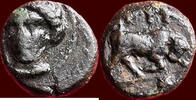 AE IONIA, PHYGELA - AE 8, circa 350 - 300 BC -