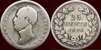 Koninkrijk der Nederlanden 25 Cents NEDERLAND (NETHERLANDS, KINGDOM) - WILLEM II, 1840-1849 - -
