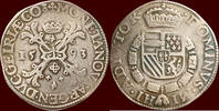 Gelderland Bourgondische kruisrijksdaalder NOORDELIJKE NEDERLANDEN (NETHERLANDS) - REPUBLIEK, 1581-1795 - GELDERLAND - 1593, Harderwijk -