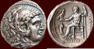 AR Tetradrachm KINGDOM OF MACEDONIA - DEMETRIOS POLIORKETES, 306-283 BC - Corinth (ca. 304/3- 290 BC) -
