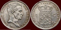Koninkrijk der Nederlanden 1 Gulden NEDERLAND (NETHERLANDS, KINGDOM) - WILLEM I, 1815-1840 - 1832/21, Utrecht -