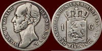 Koninkrijk der Nederlanden 1 Gulden NEDERLAND (NETHERLANDS, KINGDOM) - WILLEM II, 1840-1849 - -